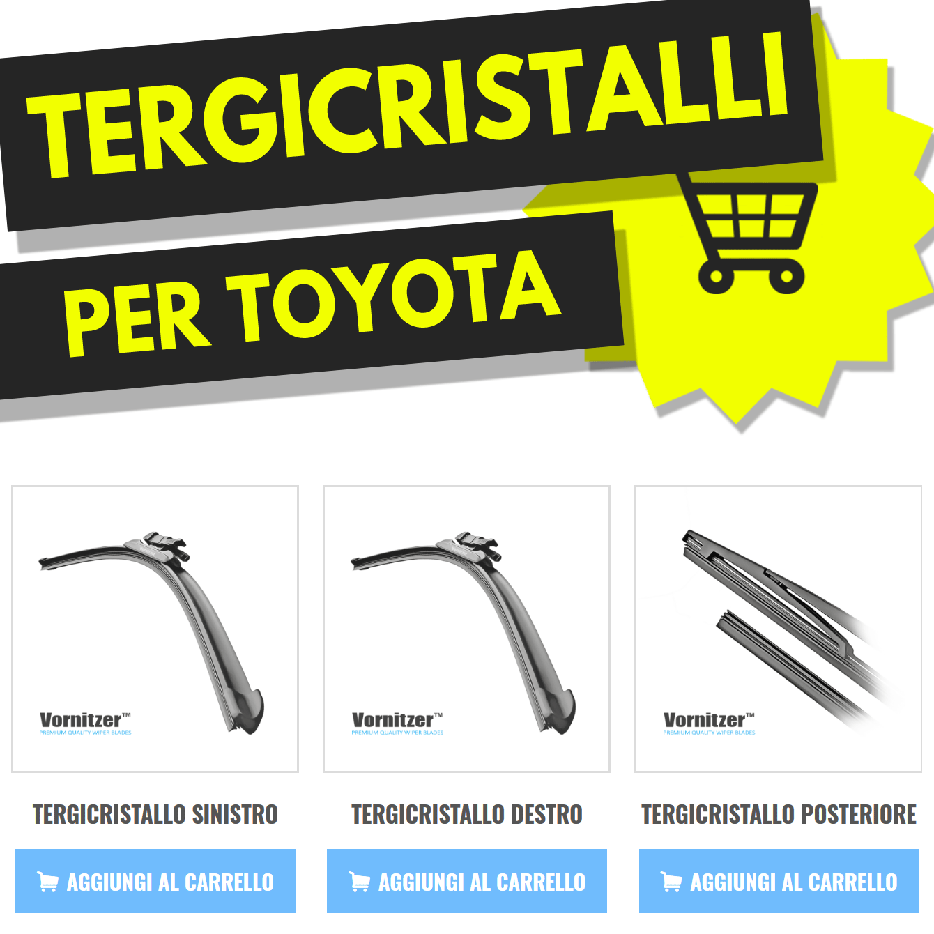 JAPANPARTS JPSS-X48C Spazzole Tergicristalli